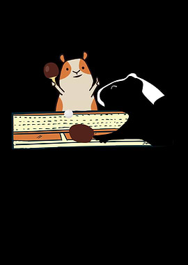 Table tennis hamster