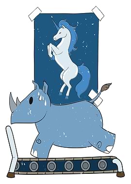 Rhino Inspiration Poster