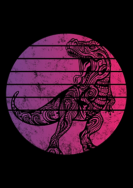 Dinosaur Retro Vintage