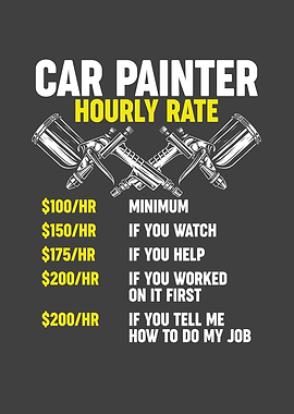 Car painter pay rate