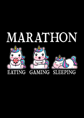 Gaming Gifts Unicorn Funny
