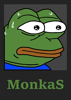 Twitch Emote MonkaS