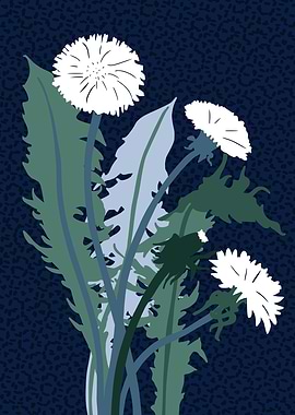 Bold flower Dandelion