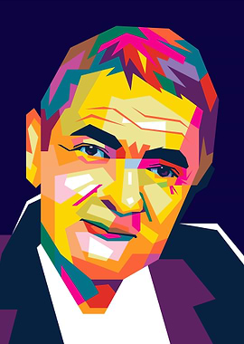 ROWAN ATKINSON POP ART