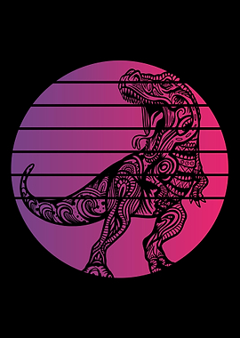 Dinosaur Retro Vintage