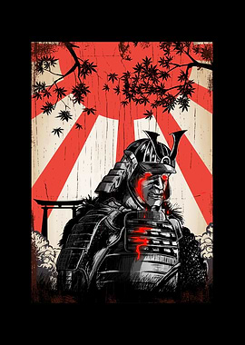 Sad Samurai Warrior Japan