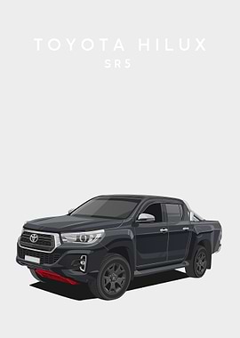TOYOTA HILUX BLACK