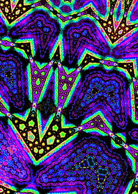 Vibrant Groovy Fractal