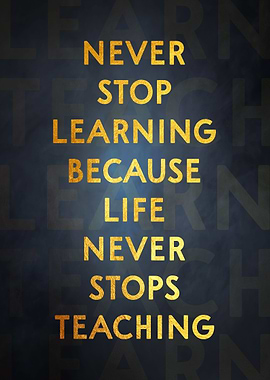 7 Never Stop Learning