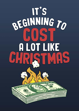 Christmas Money on Fire