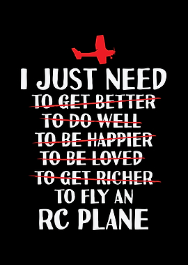 I Just Need RC Plane Model