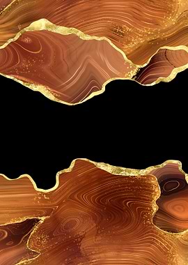 Orange Gold Agate Textu 02