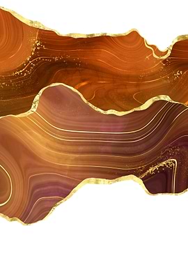 Orange Gold Agate Textu 05