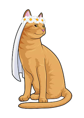 Cat Wedding Bride