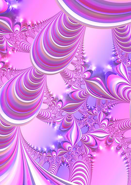 Vibrant Trippy Fractal