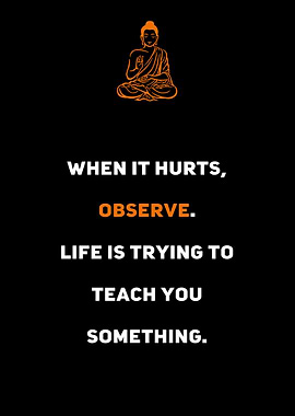 motivational buddha art