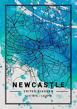 Newcastle Antlia Watercolo