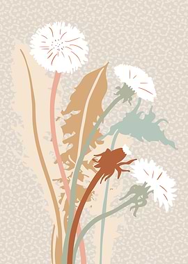 Minimalistic Dandelion