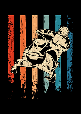 Snowmobile Retro Vintage