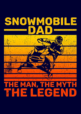 Snowmobile Dad