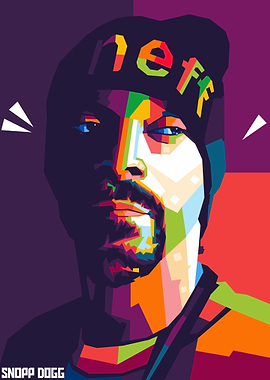 Snopp Dogg POPART WPAP