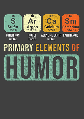Sarcasm Periodic Table