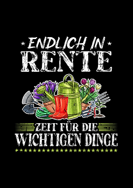 Rente Geschenk Garten