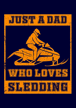 Snowmobile Dad