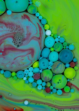 Luna Bubbles Art