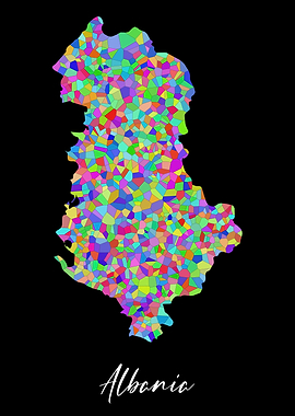 Albania Stained Glass