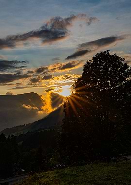 Swiss Sunset