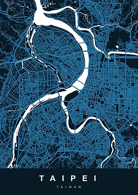 TAIPEI City Map Taiwan