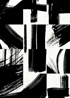 Brush Strokes Collage 3