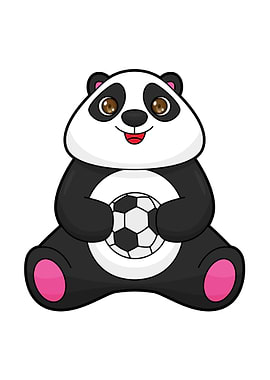 Panda Soccer Soccer player