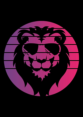 Lion Retro Vintage
