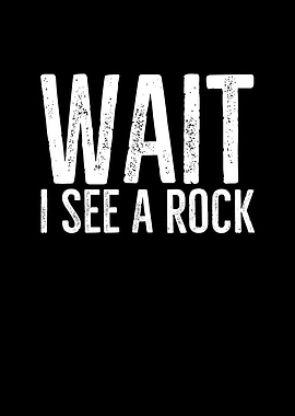 Wait I See a Rock