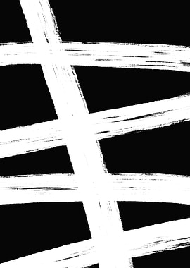 Abstract Black White Lines