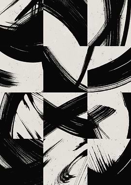 Brush Strokes Collage 1