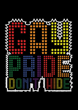 Gay Pride Dont Wide Pride