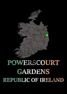 Irland Powerscourt Gardens