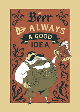 Oktoberfest vintage poster