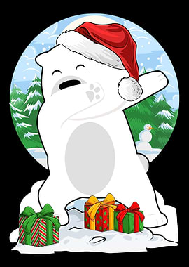 Xmas Polar Bear Christmas
