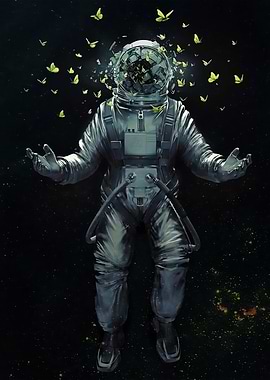 Astronaut in Space 4