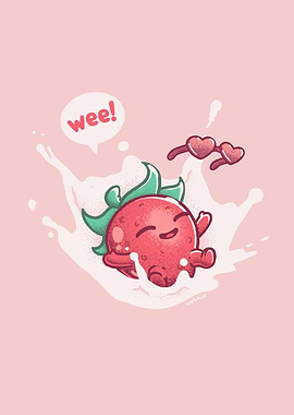 Strawberry Milk Splash
