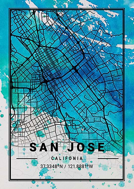 San Jose Antlia Watercolor