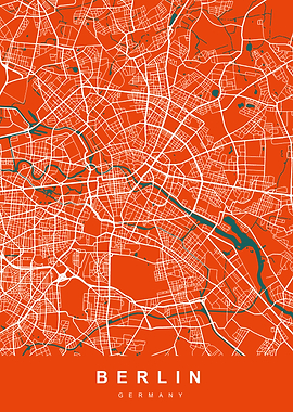 BERLIN City Map Germany
