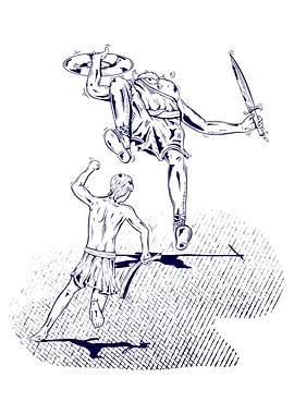 David and Goliath