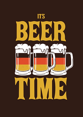 Deutschland flag beer