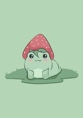 Cottagecore Kawaii Frog