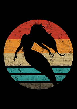 Mermaid Retro Vintage